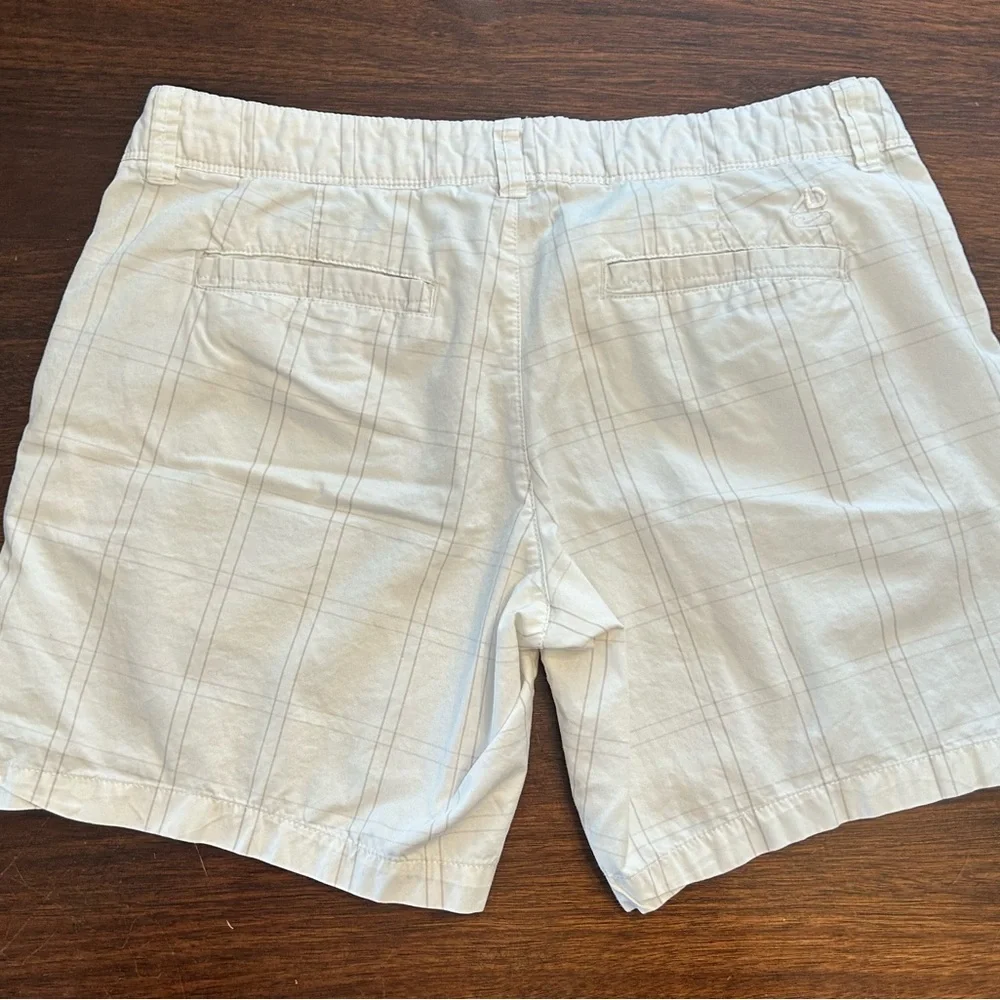 Nike Kids Beige Plaid Golf Shorts